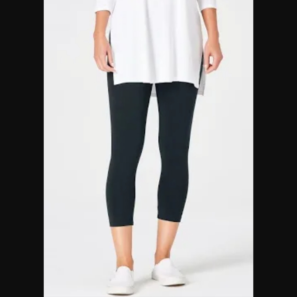 J Jill Pima Cotton Leggings, deep grey, XL